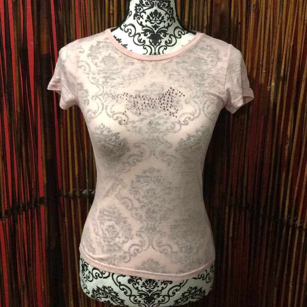 Shyanne bedazzled short sleeve tee